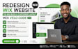 redesign wix website fix wix bugs customize wix website layout wix velo code