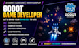 create a complete 2d godot game from scratch
