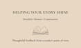 be your honest and detailed beta reader