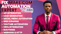 setup, make com automation make com made com fix make scenario n8n automation