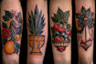 create any design in flash traditional tattoo style