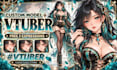 create custom 3d vroid vtuber avatar for streaming