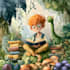 do a children book series with magical art