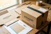 design product packaging box, amazon box