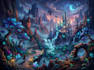 create stylized environment concept art, fantasy background