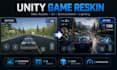 professionally reskin your unity game with new UI, environment and assets