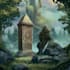 create fantasy game key art and illustrated covers
