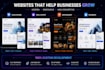 design a professional business website that converts visitors