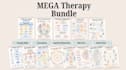 design therapy workbook counseling workbook, nutrition guide, canva editable PDF