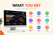 design or redesign a modern responsive business website