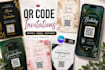 create qr code digital invitation card mobile event invite editable templates