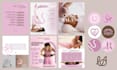 design aesthetic instagram post and canva templates