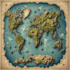 draw unique hand drawn map illustration site map