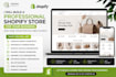 build a high professional shopify store for your business