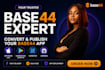 convert and publish your base44 app to app store base44 web play store capacitor