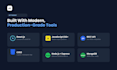 develop a responsive react frontend with rest API integration