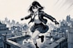 illustrate manga panels and comic book pages