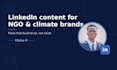 write linkedin posts and carousels for your brand