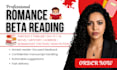 beta read romance fantasy ya novel beta reader sci fi thriller alpha beta reader