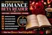 be your romance beta reader, beta reader, dark romance critique,and alpha reader