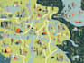 design vector maps, event maps, fantasy festival maps