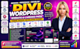 build redesign divi wordpress landing page website theme design developer expert