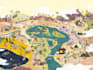 fantasy map illustration vector map rpg book illustration