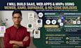 build website saas web application using weweb xano supabase webflow airtable