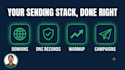 setup smartlead cold email infrastructure, dns, and inbox warmup