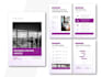 design a professional annual report or corporate report