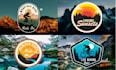 create custom patch badge sticker  logo design