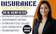 lead generation cold calling and appointment setting for your insurance company
