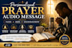 provide a personalized prayer audio message