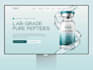 fda compliant peptide website, research peptide, woocommerce peptide website