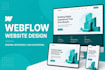 design webflow website and redesign webflow website