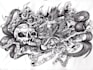 design a custom american traditional tattoo flash