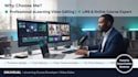 edit professional elearning course videos for online courses and training
