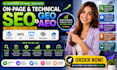 do onpage technical SEO GEO aeo for weebly wix squaurespace drupal wordpress