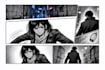 do anime manga illustration, manga comic page