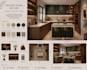 create a beautiful room design concept and mood board