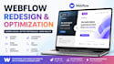 redesign webflow website webflow website design responsive webflow website setup