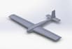 design drone uav cad frame, payload mount quadcopter chassis cnc in solidworks
