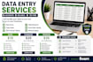 do accurate data entry, copy paste and web research