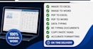 convert image to excel, word or editable text manually