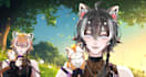 do live2d, 3d vtuber character , face rig vrchat vriod model, furry avatar vrm