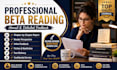 provide detailed beta reading with a comprehensive reader report