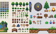 design custom pixel art game assets and sprite animations for you game