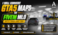 convert gta5 maps to fivem mlo with ymap and ybn