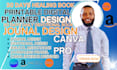 do canva ebook design, journal design, workbook formatting, kdp book formatting