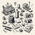 draw product or object to sketch from photo